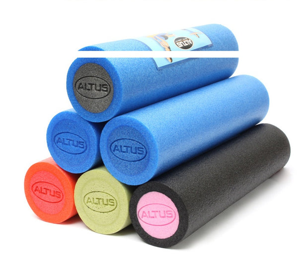 Yoga Column Foam Shaft Solid Muscle Relaxation Roller Fascia Pilates Balance Roller